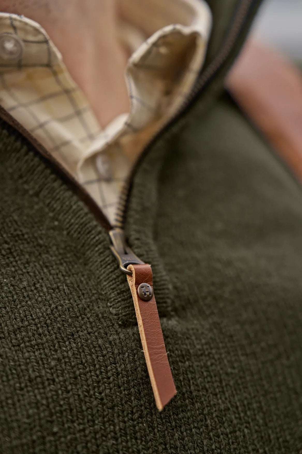 Vincent Merino Half Zip Tröja