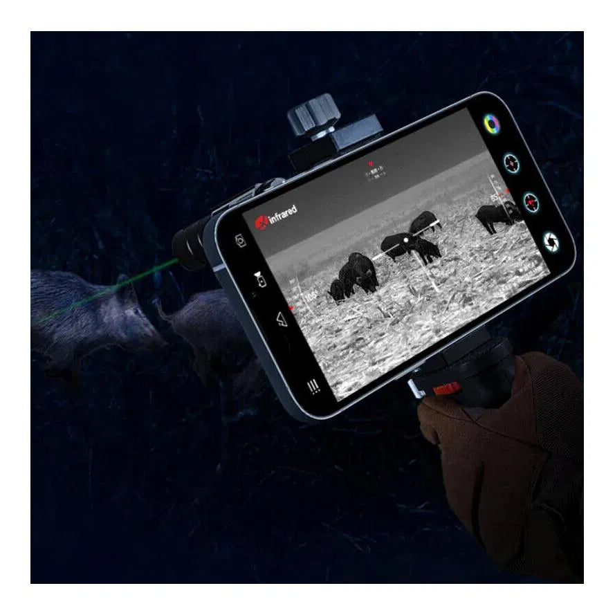 T2 PRO 256 x 192 Värmekamera För Android Mobiltelefoner Eller Plattor USB-C