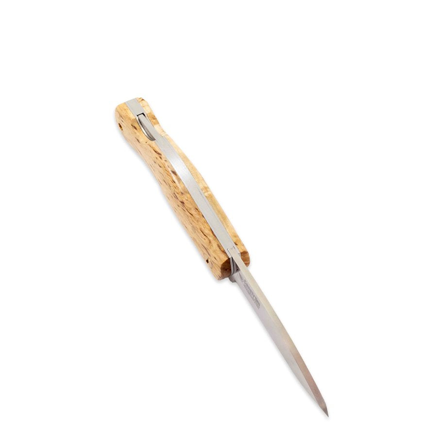 Lars Fält Lock Back Fällkniv Björk EN STL