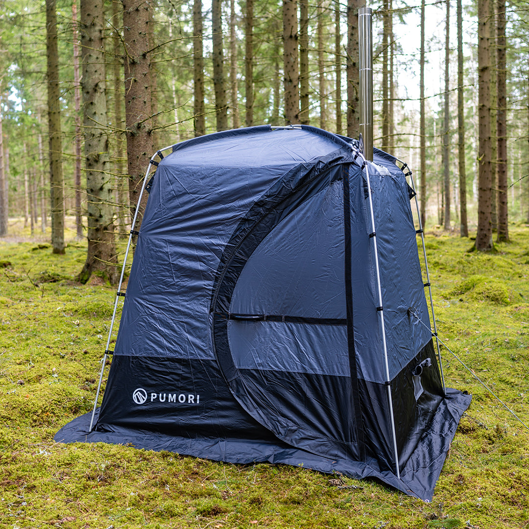 Bastutält 2.0 - endast tält - ett stort fönster EN STL