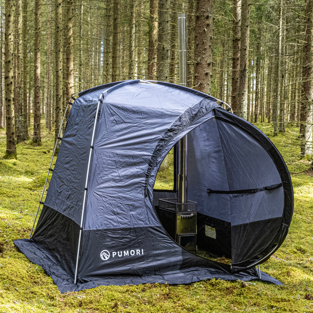 Bastutält 2.0 - endast tält - ett stort fönster EN STL