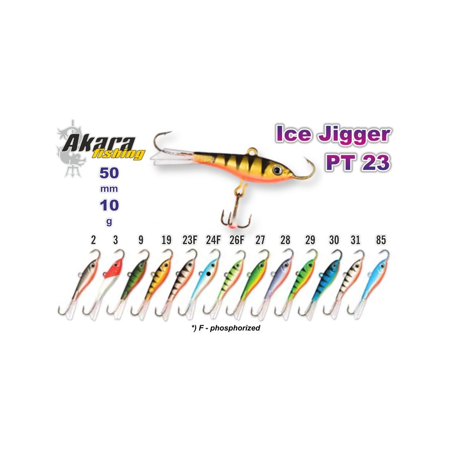 Ice Jigger Pro 23, 50 mm, 10 g 19 / EN STL