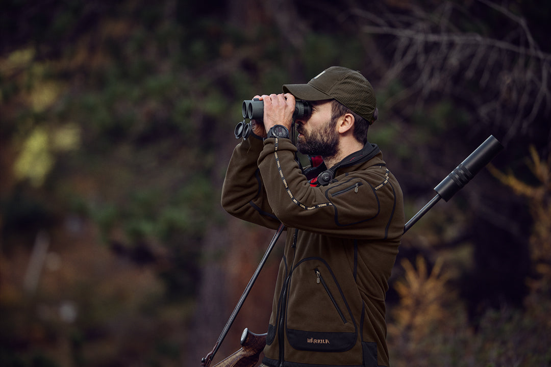 Kamko Fleece, Vändbar BRUN/RÖD / 3XL