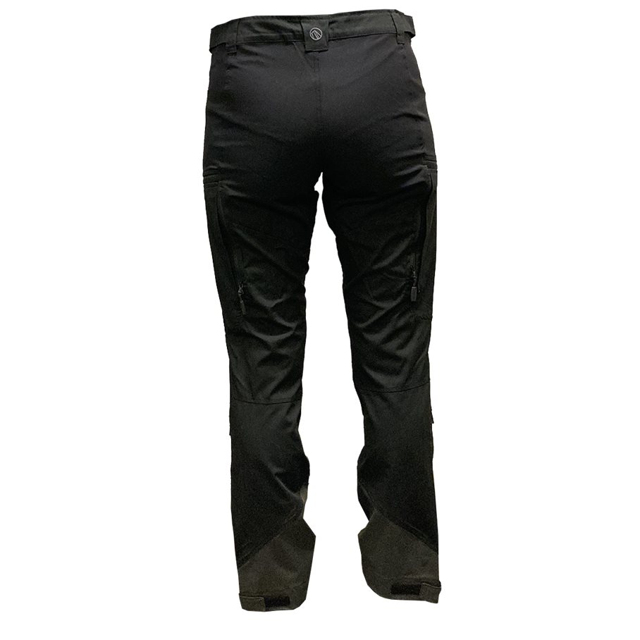 Trekkingbyxa Dam SVART / 34