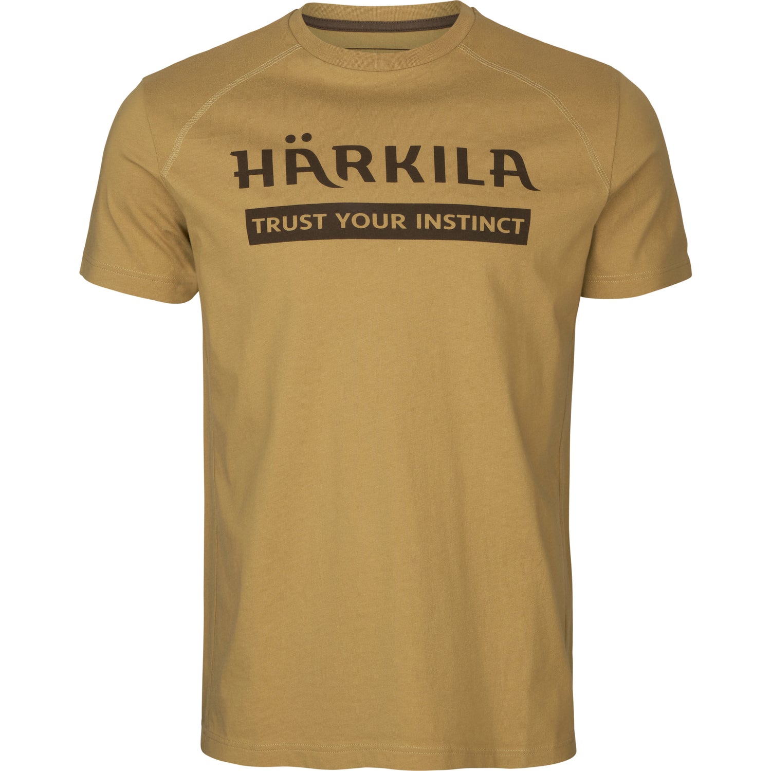 Logo t-shirt 2-pack ANTIQUE SAND/DARK OLIVE / S
