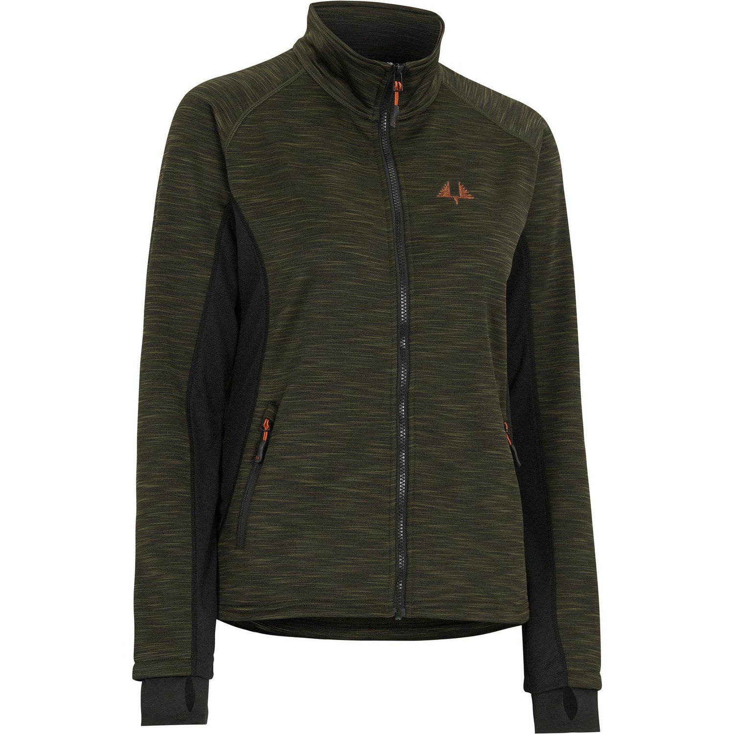Ultra W Sweater Full-zip DAM JAKTGRÖN / 34