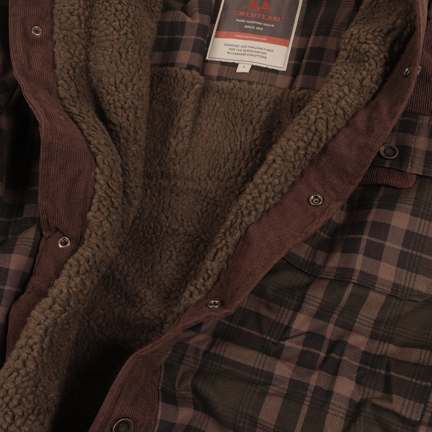 Crest M's Pile Shirt BROWN / S