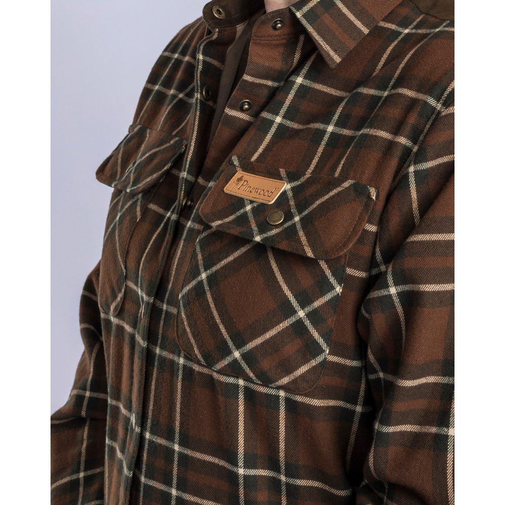 Skjorta Douglas Dam H.OLIVE/L.KHAKI / XS