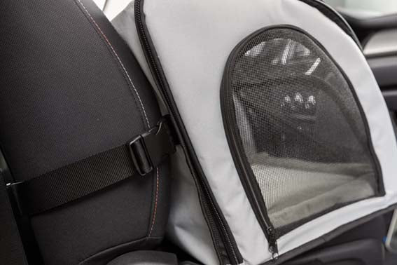 Bilsäte, 44 × 37 × 40 cm GRÅ/SVART / ONE SIZE