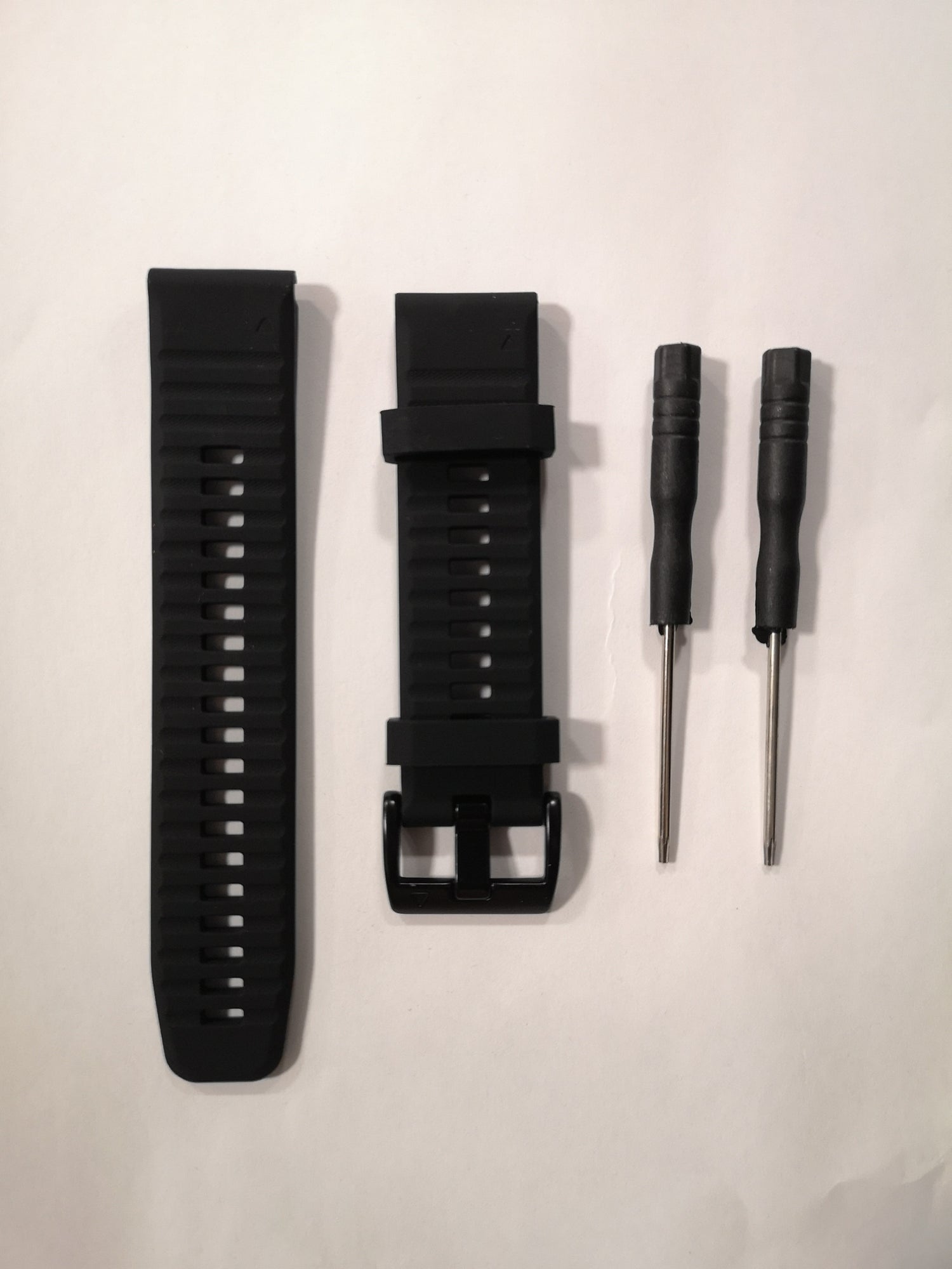 Quickfit utbytes klockarmband 22mm SVART / ONE SIZE