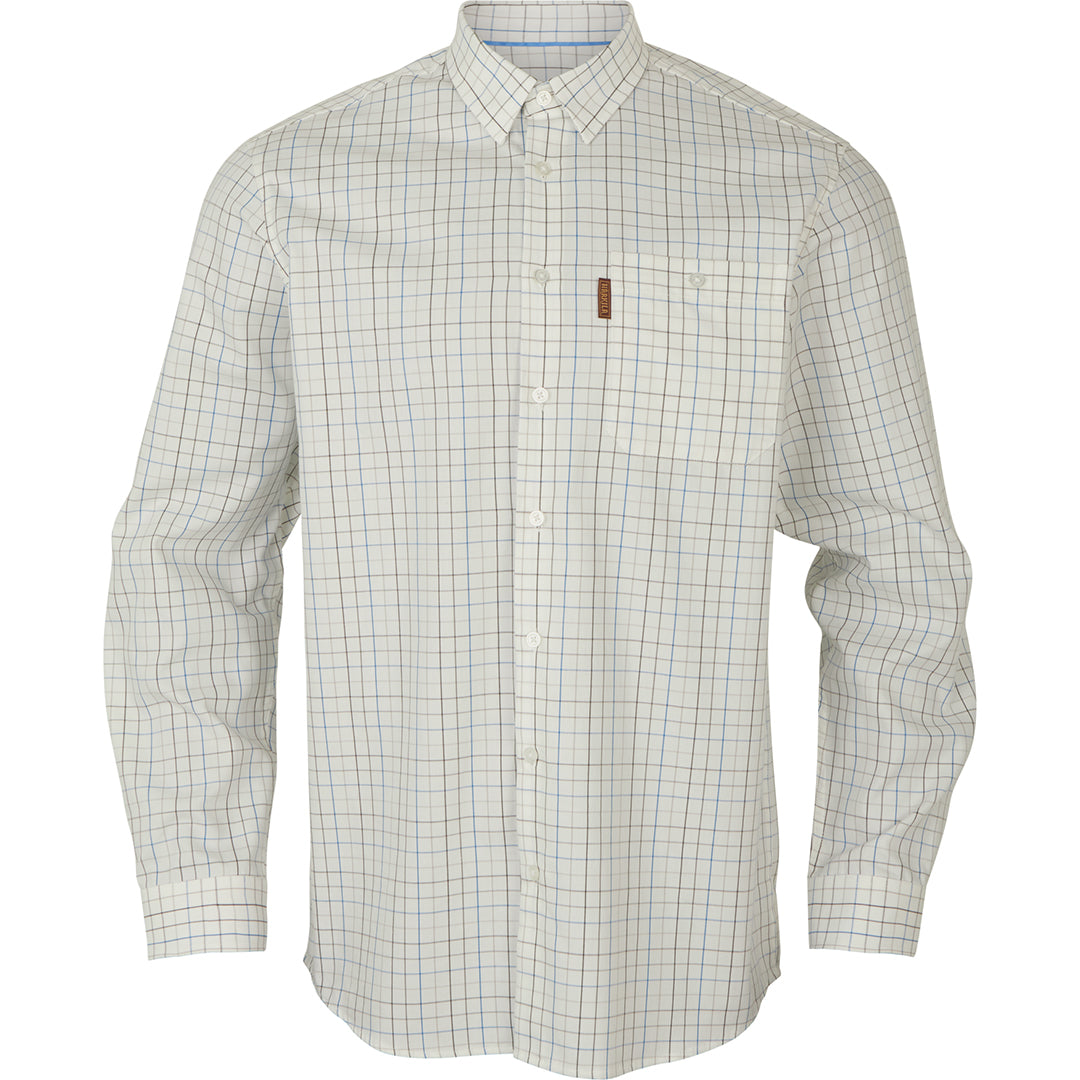 Allerston L/S skjorta STRONG BLUE/WHITE / S