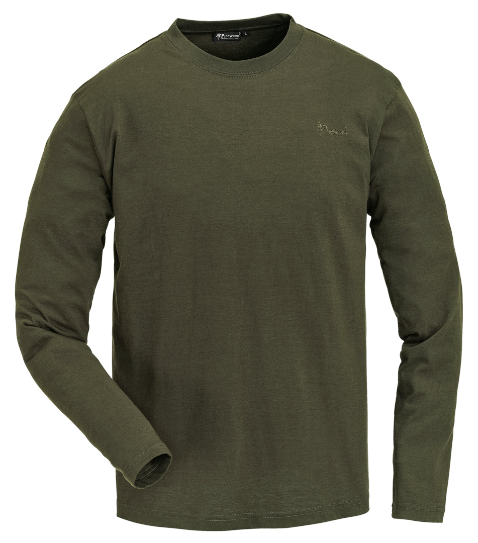 T-shirt Lång Ärm 2-Pack GRÖN / S