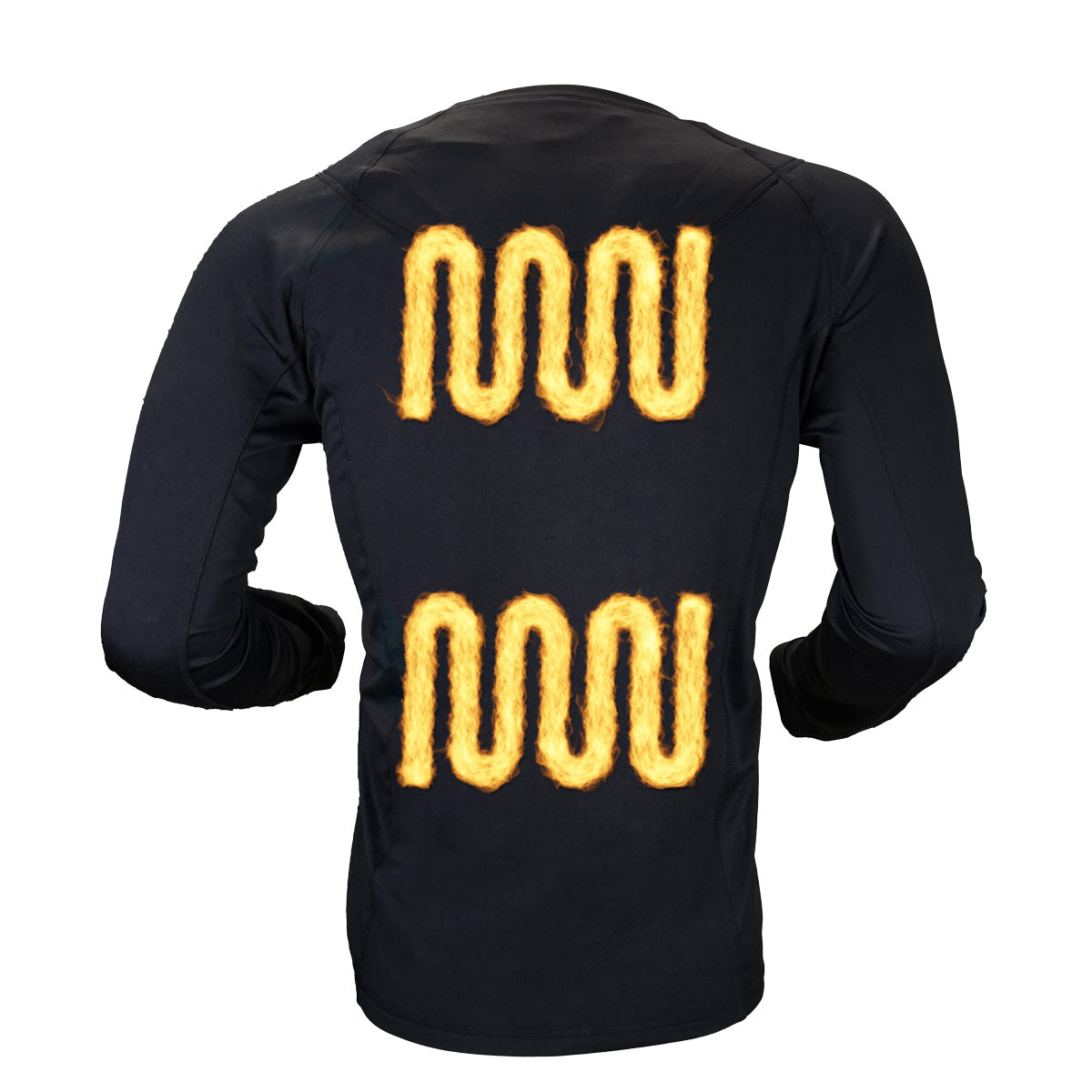 Värme Underställ Tröja SVART / XS