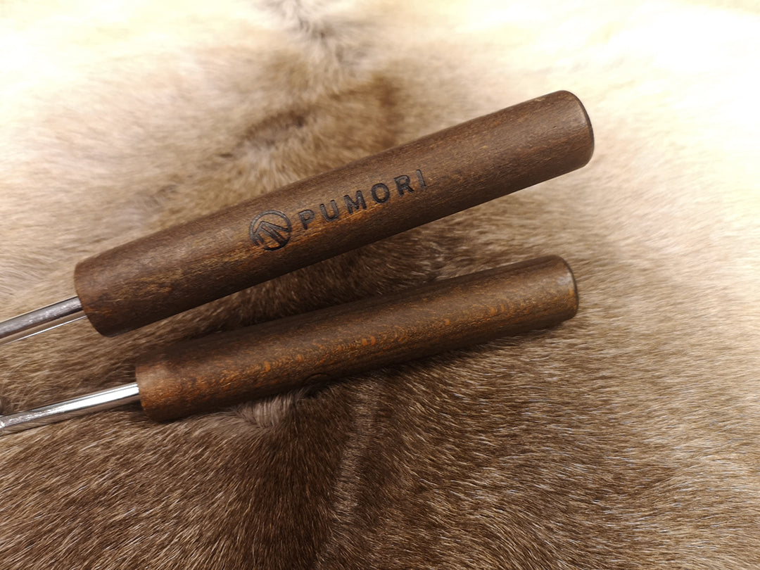 Mackjärn med Björntass SVART / EN STL