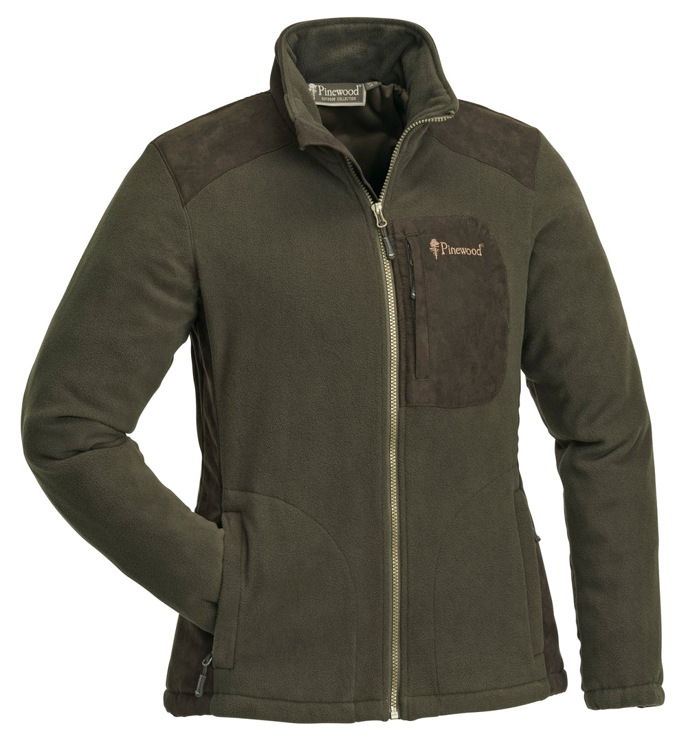 Fleecejacka Wildmark Membran Dam JAKTBRUN/MOCKABRUN / XS