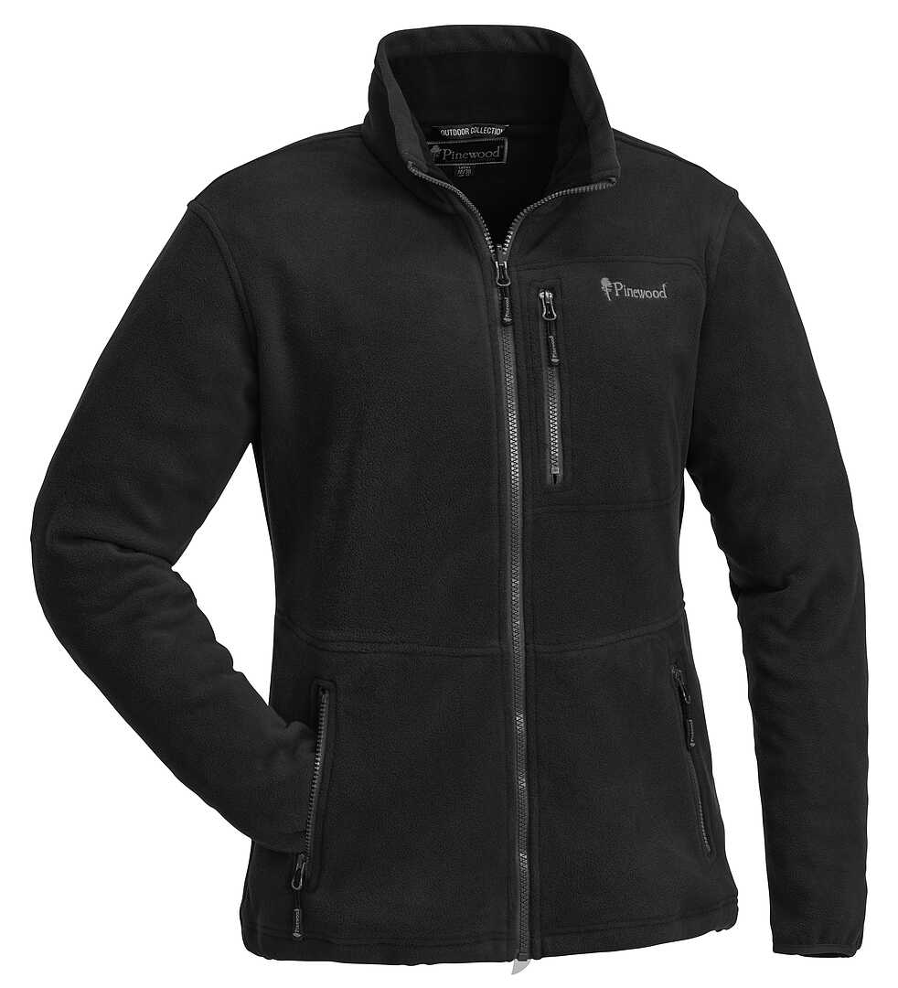 Fleecejacka Finnveden Dam SVART / XS