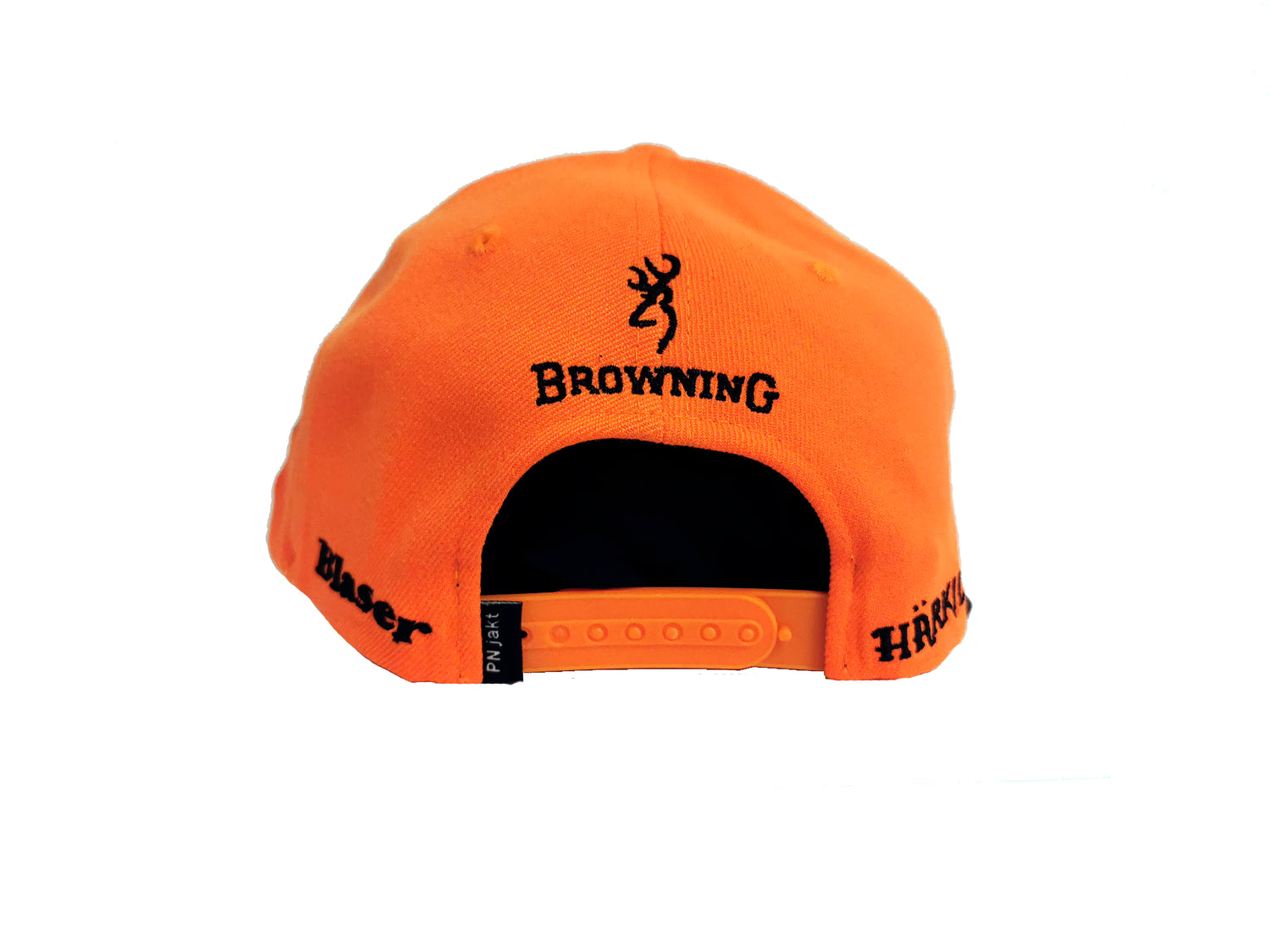 Keps Team med böjd skärm NY MODELL ORANGE / ONE SIZE