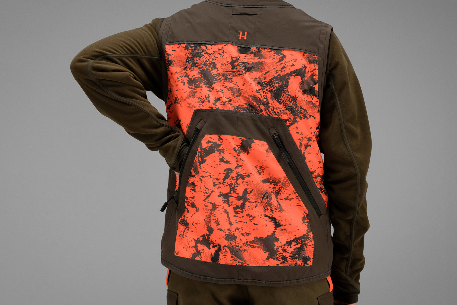 Wildboar Pro Hundförarväst AXIS MSP®ORANGE BLAZE/SHADOW BROWN / 4XL