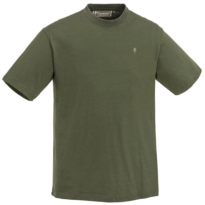 Pinewood T-Shirt 3-Pack GRÖN/BRUN/KHAKI / S