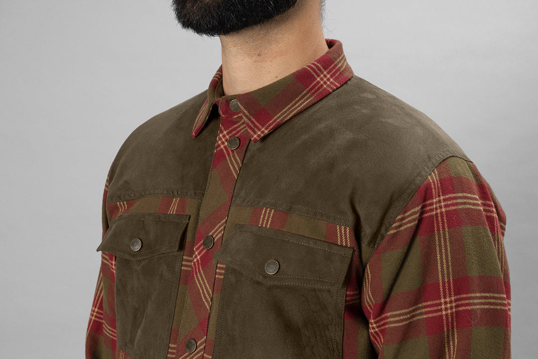 Vancouver skjorta RED CHECK / S