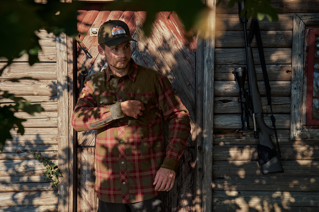 Vancouver skjorta RED CHECK / S