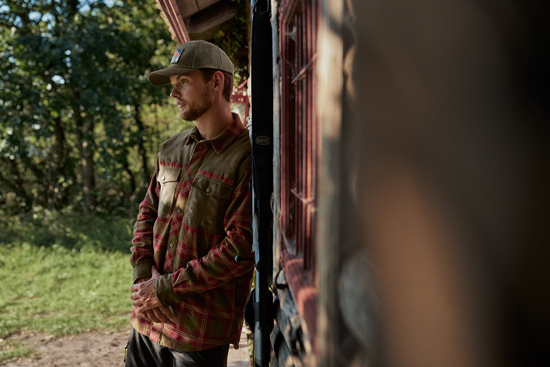 Vancouver skjorta RED CHECK / S