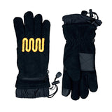 Heat Fusion Värme Fleecehandskar AA SVART / S