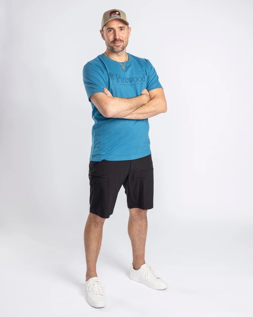 Outdoor Life T-shirt Men MÖRK GRÖN / S