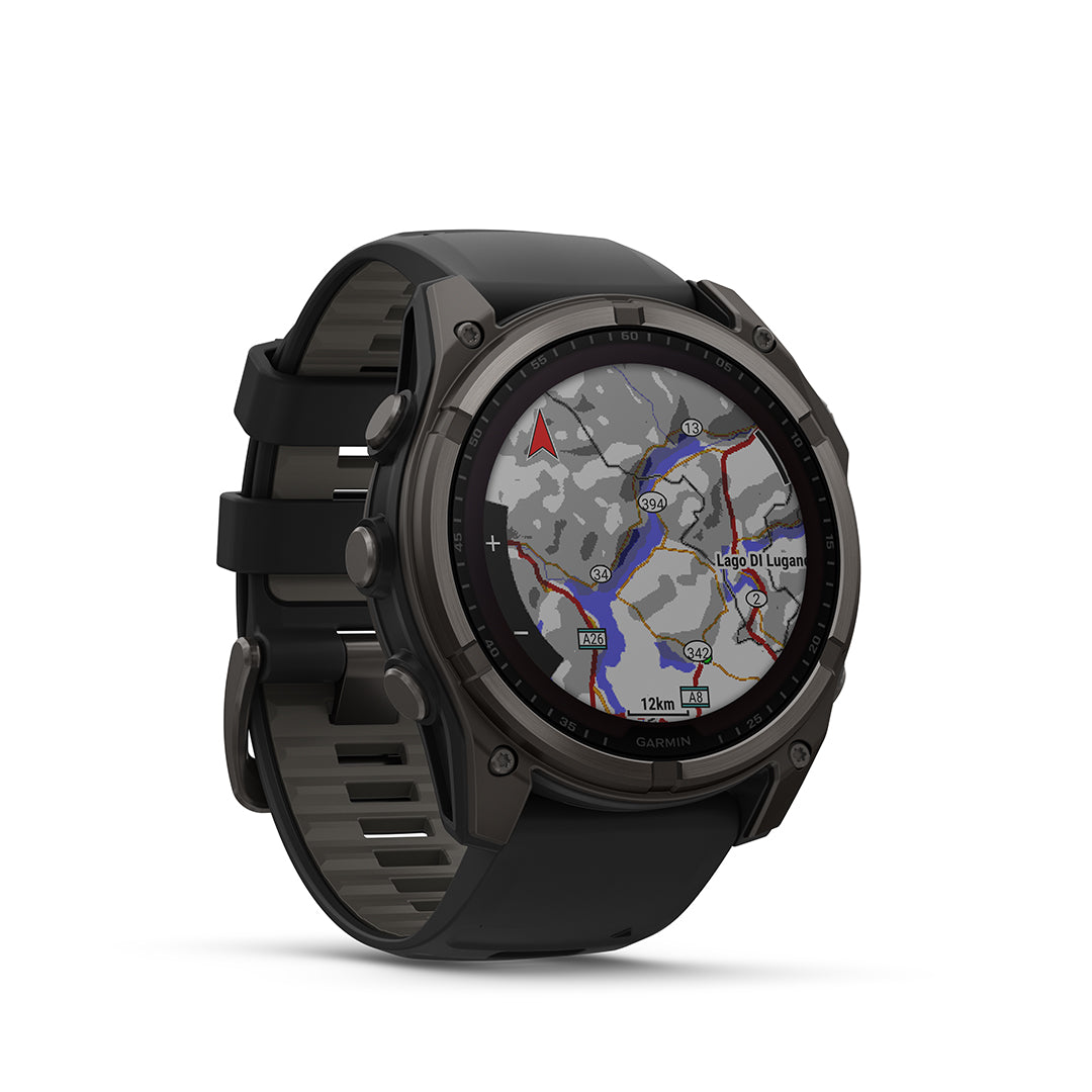 Fenix 8 Solar Sapphire 51 mm TITANIUM/BLACK / ONE SIZE