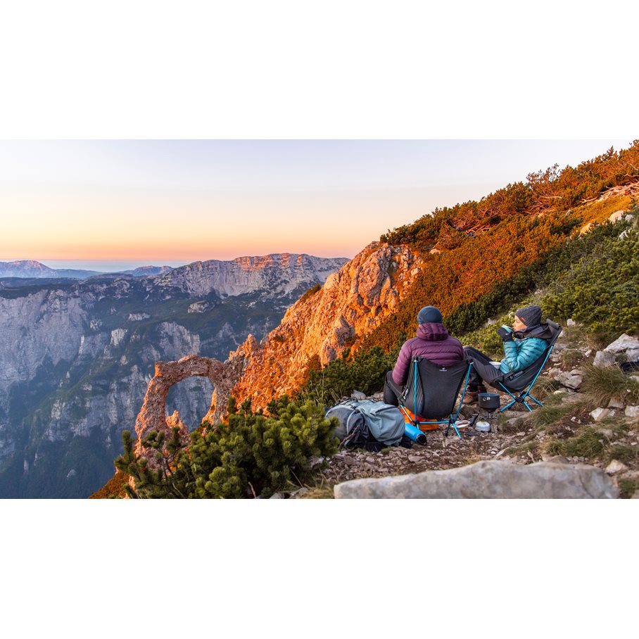 Chair Zero High Back BLACK CYANBLUE / EN STL