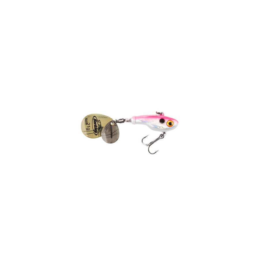 Pulse Spintail 14g Vibrationsbete GLOW SILVER ZEBRA / EN STL