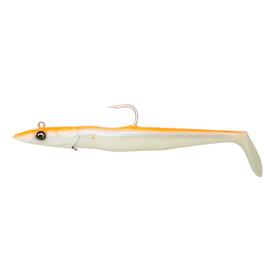 Sandeel V2 Gummibete ORANGE GLOW / 27,5 CM & 275 G