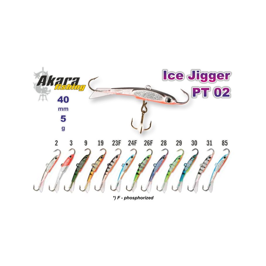 Ice Jigger Pro 02 Balansjigg, 40 mm, 5 g 24 / EN STL
