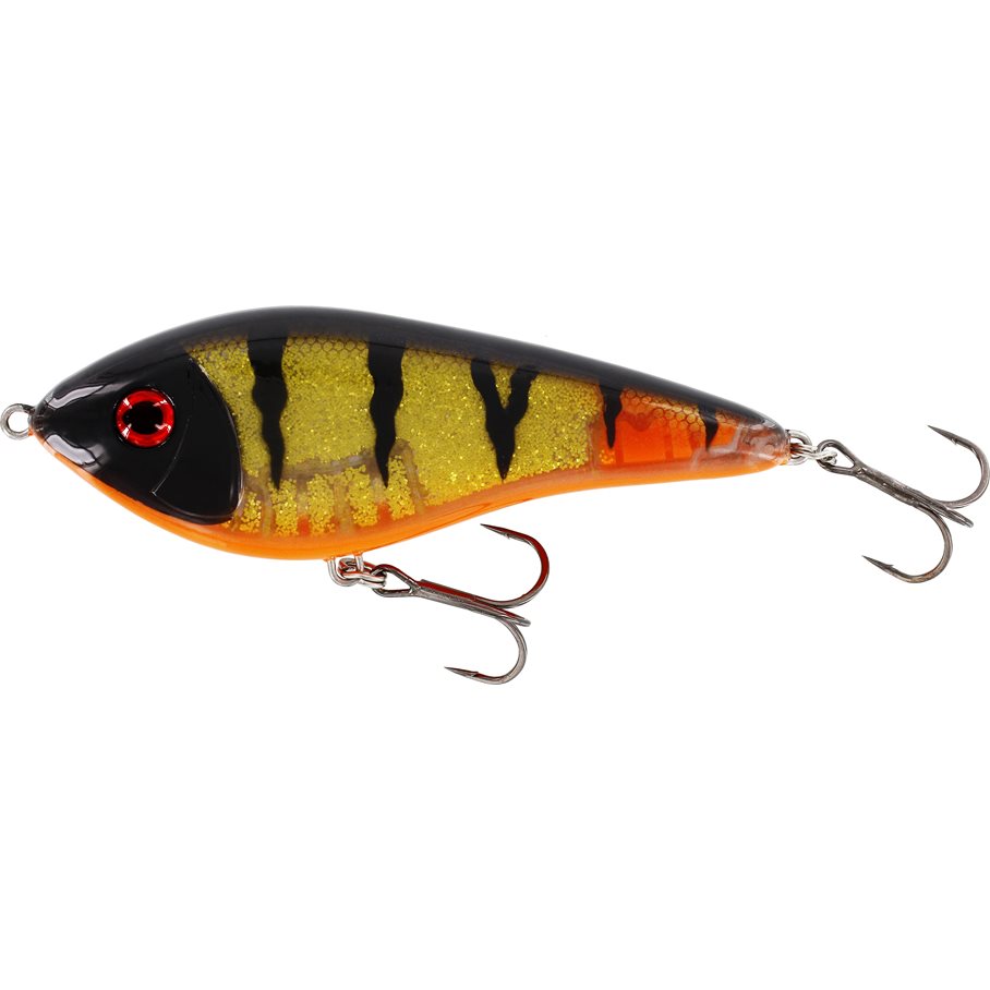 Swim 12 cm Jerkbete 3D GOLDEN PERCH / SUSPENDING