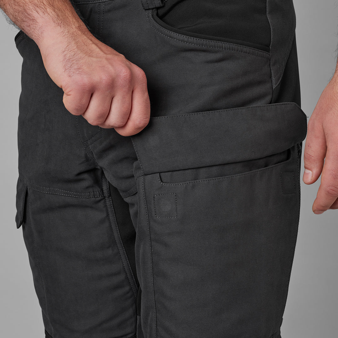 Scandinavian byxor PHANTOM GREY/BLACK / 54