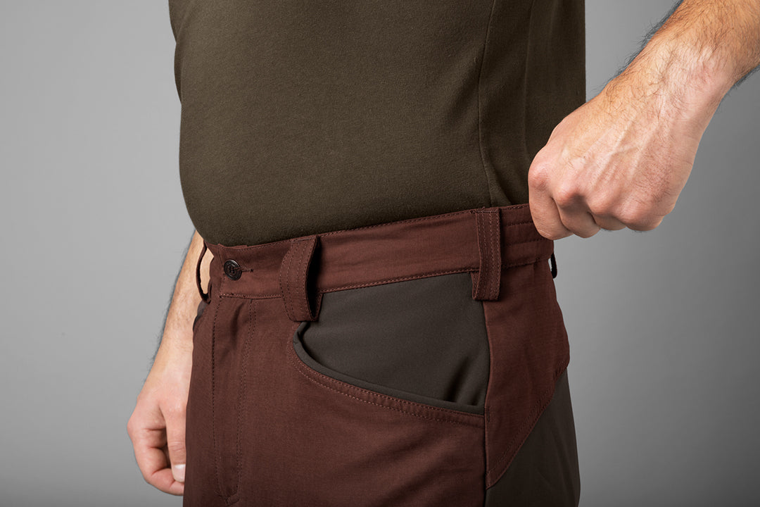 Scandinavian byxor BLODSTONE RED/SHADOW BROWN / 52