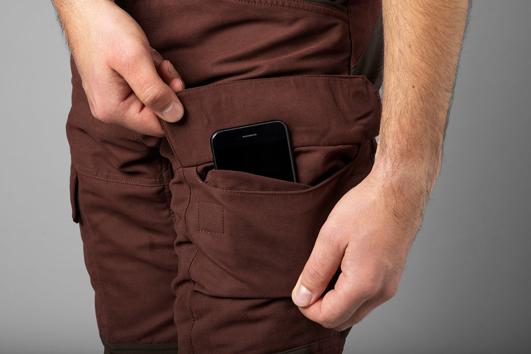 Scandinavian byxor BLODSTONE RED/SHADOW BROWN / 54/31