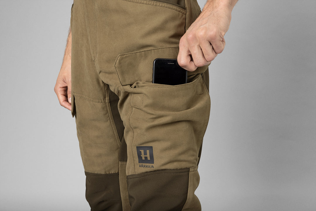 Scandinavian byxor DARK ANTIQUE BRONZE/WILLOW GREEN / 50/30