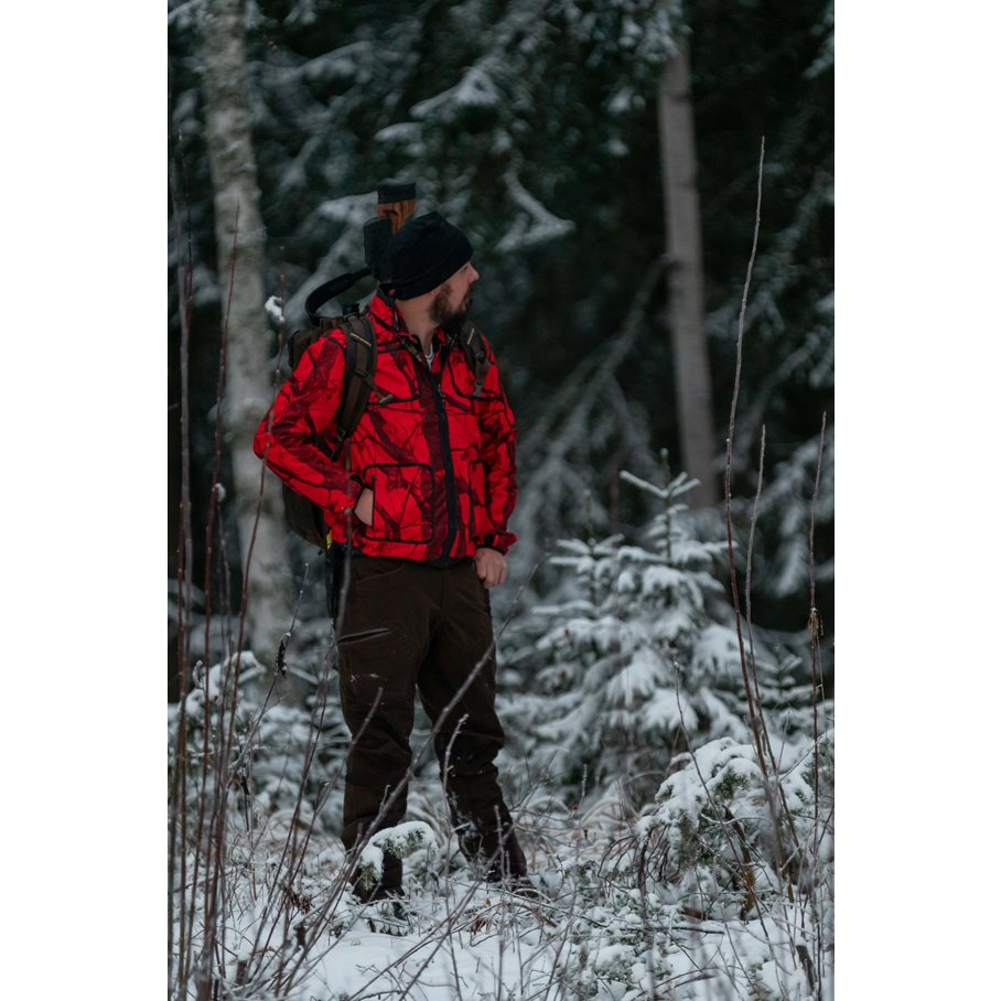 Jämtland X Jacka RÖD/GRÖN / XL