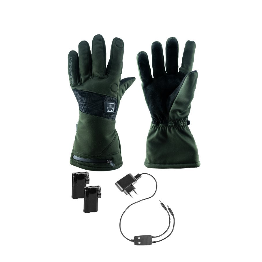 Fire Hunting Värmehandske Li-ion GRÖN / M