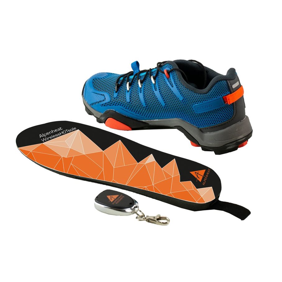 Värmesulor Trådlösa Hotsole Med Li-Polymer Batteri SVART/ORANGE / L/XL