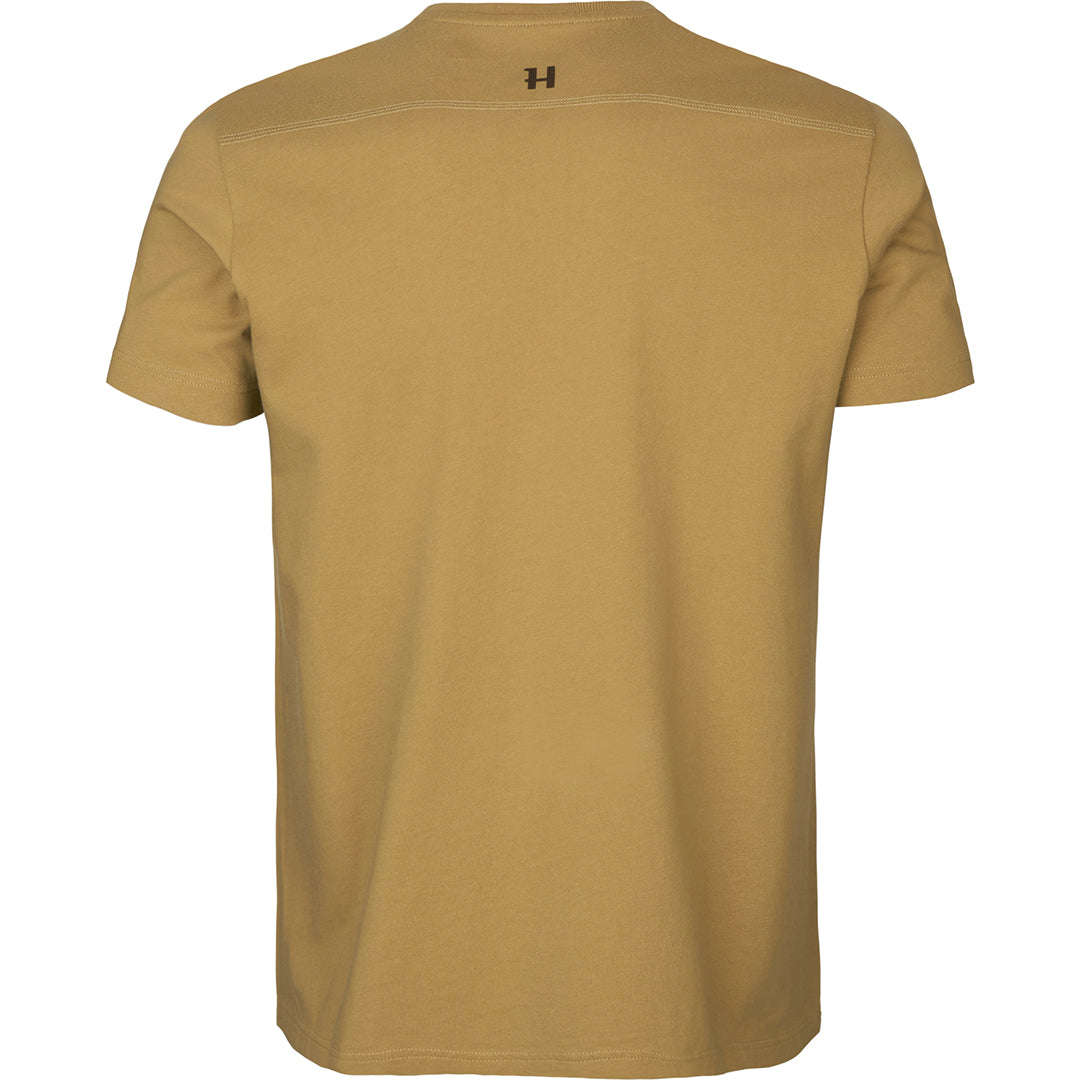Logo t-shirt 2-pack ANTIQUE SAND/DARK OLIVE / L