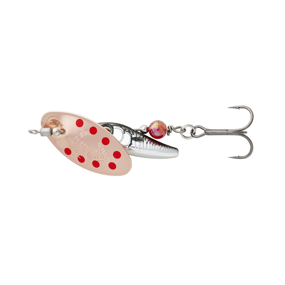Sticklebait Spinner COPPER RED / #2