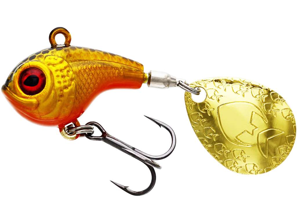 Dropbite Tungsten Spin Tail Jig GOLD RUSH / 20 MM / 13 GRAM
