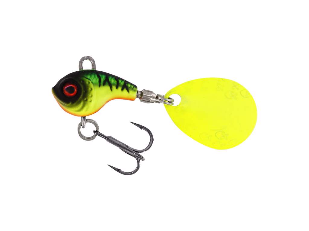 Dropbite Tungsten Spin Tail Jig FIRETIGER / 18 MM / 9 GRAM