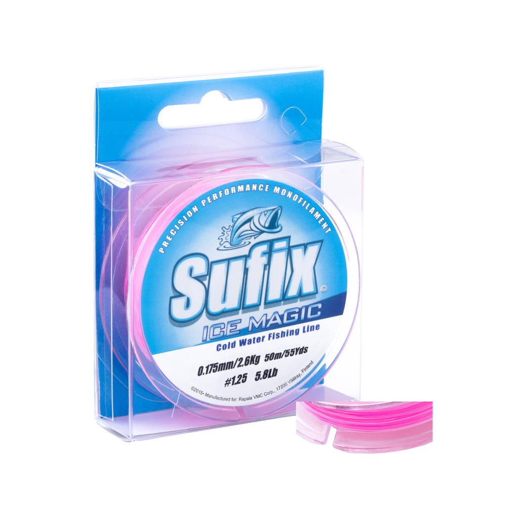 Sufix Ice Magic 50 meter ROSA / 0,245 MM