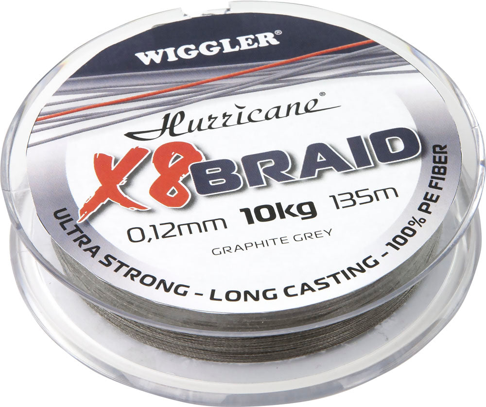 X8 Braid 135 m Flätlina GREY / 0,14 MM