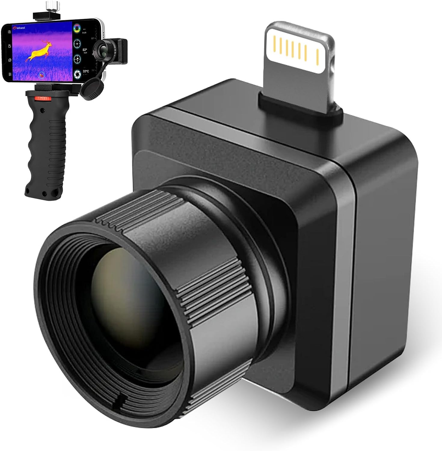 T2 PRO 256 x 192 Värmekamera För IOS Mobiltelefoner Eller Plattor EN STL