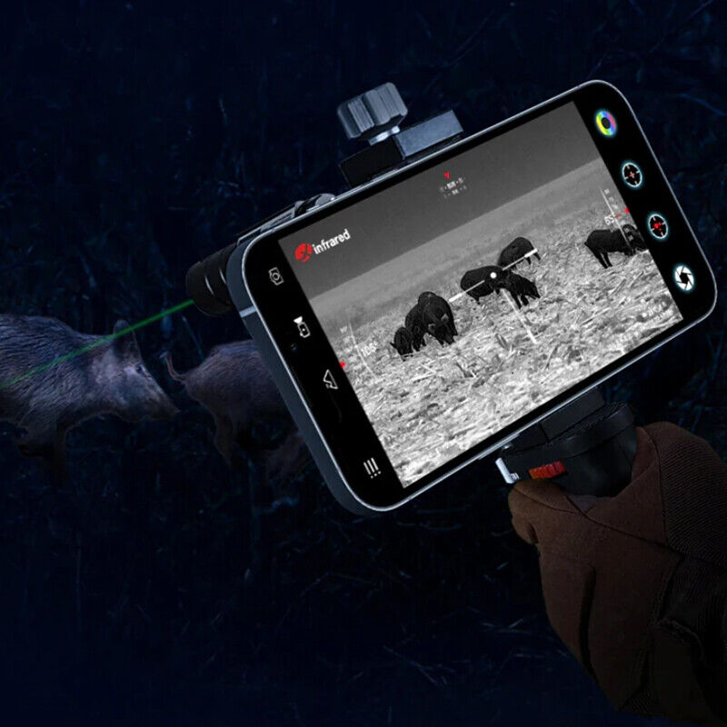 T2 PRO 256 x 192 Värmekamera För Android Mobiltelefoner Eller Plattor USB-C EN STL