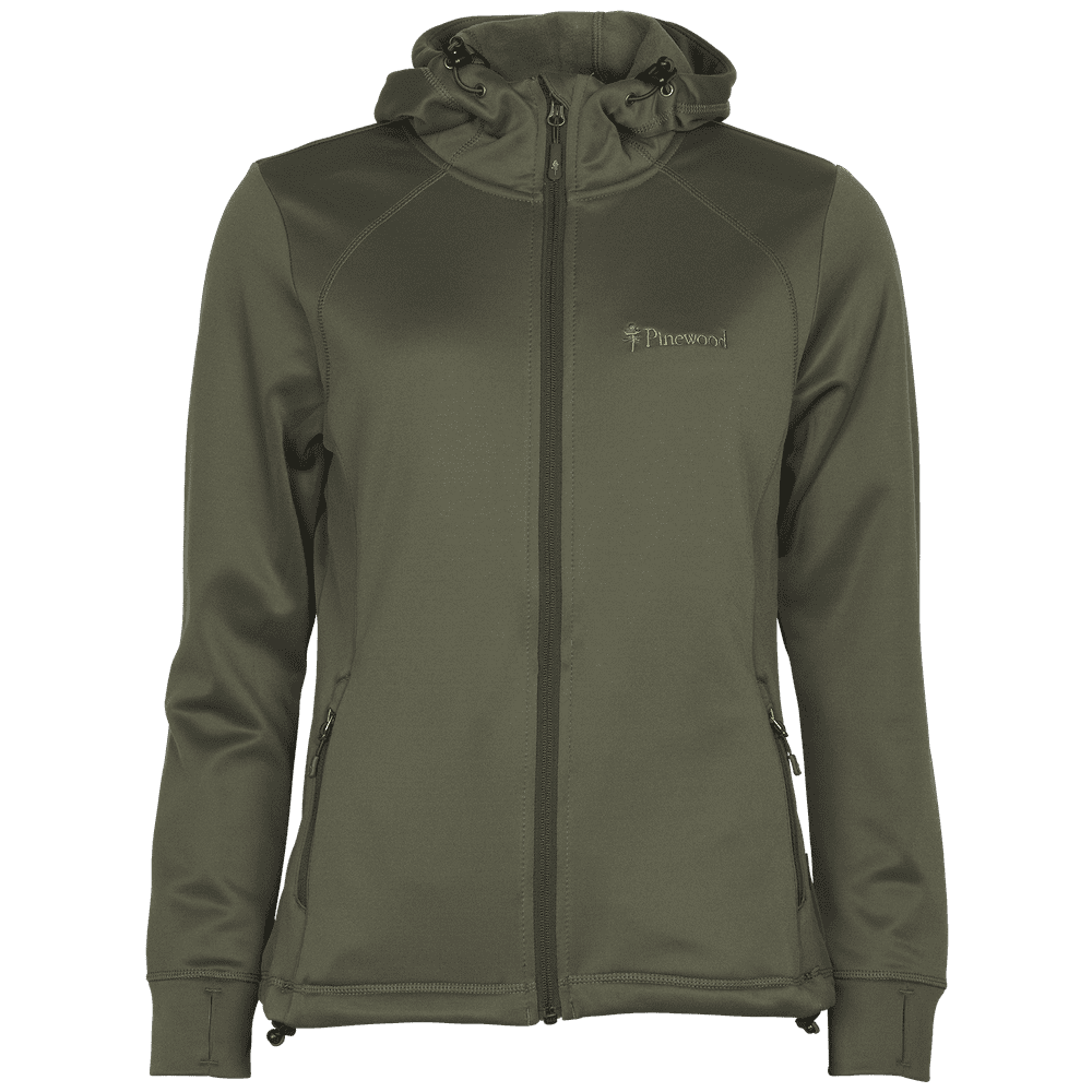 Hoodie Finnveden Dam MOSSGREEN / XS